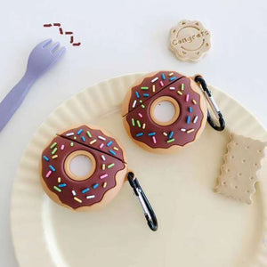 Chocolate Donut Airpods Case (1&2)-Kawaii Dream