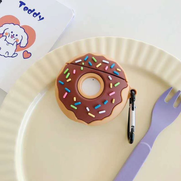 Chocolate Donut Airpods Case (1&2)-Kawaii Dream