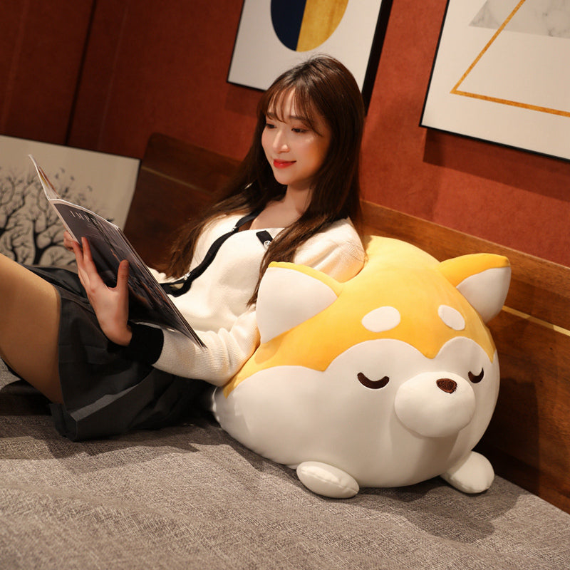 Chonky Cheerful Shiba Inu Squad Plushies-Kawaii Dream