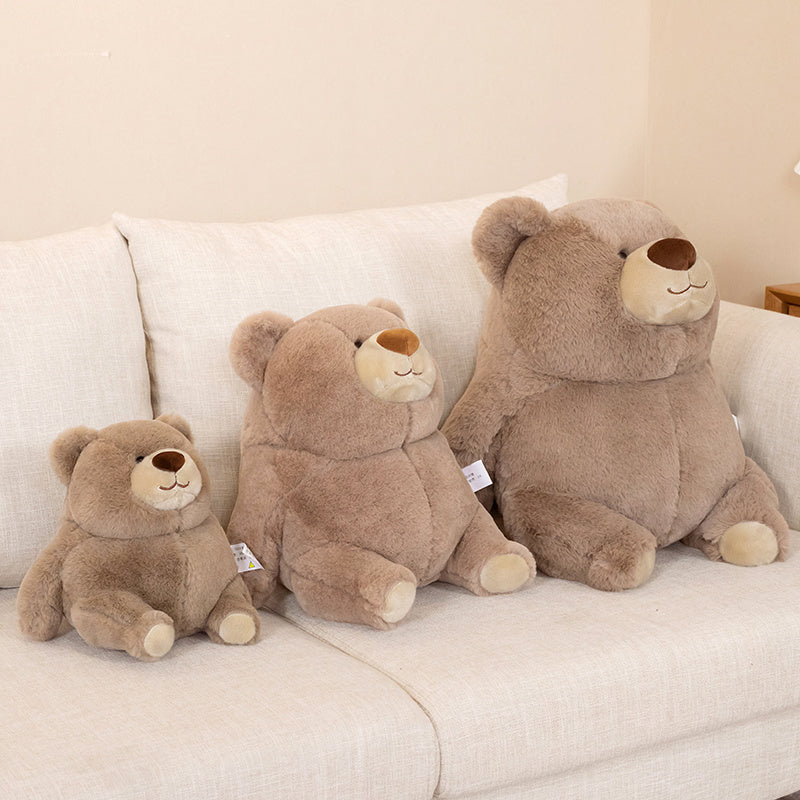 Chonky Fat Bear Panda Polar Bear Plushies-Kawaii Dream