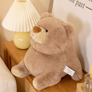 Chonky Fat Bear Panda Polar Bear Plushies-Kawaii Dream