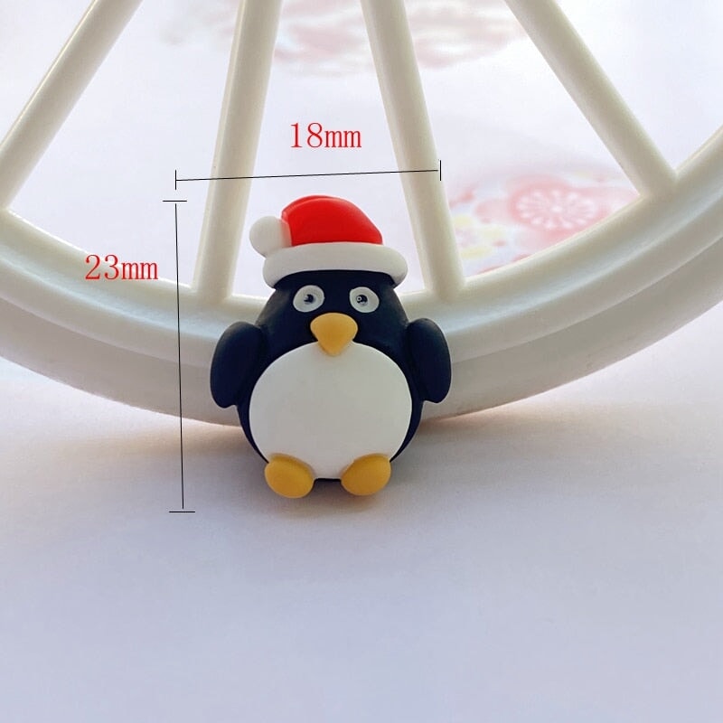 Christmas 12 Piece DIY Resin Decoration Accessories-Kawaii Dream