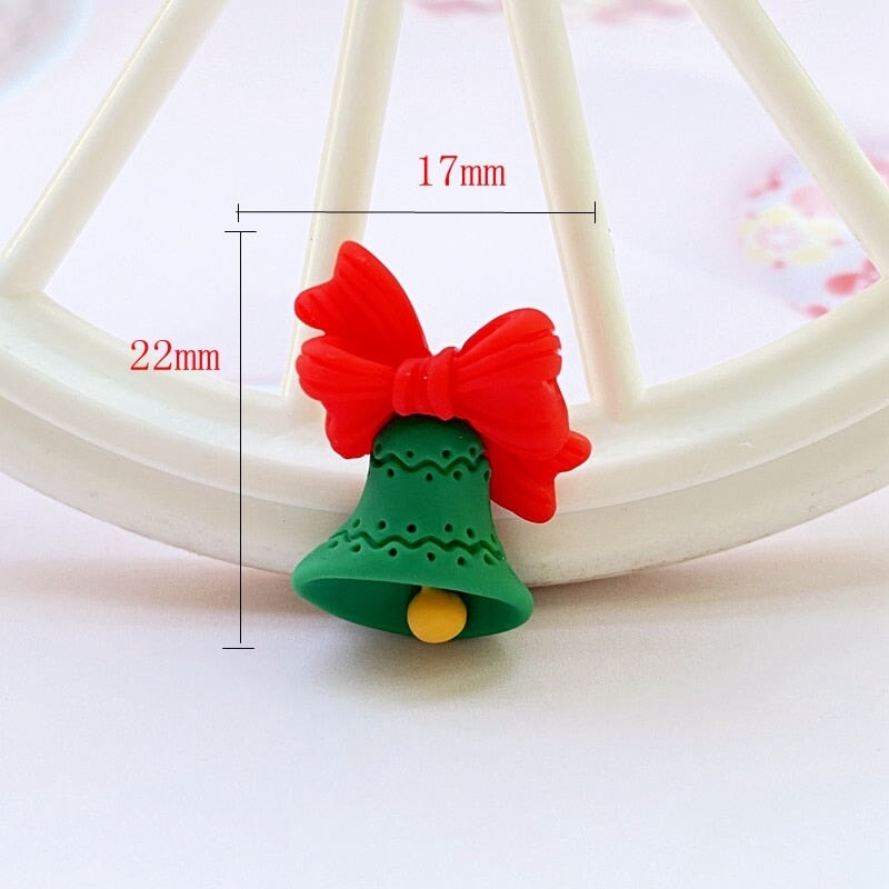 Christmas 12 Piece DIY Resin Decoration Accessories-Kawaii Dream