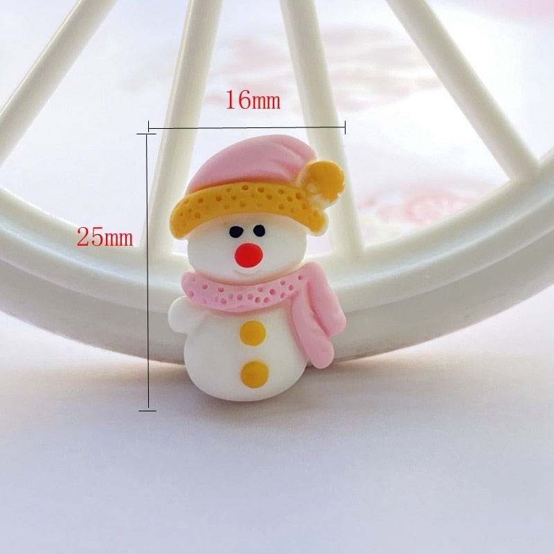 Christmas 12 Piece DIY Resin Decoration Accessories-Kawaii Dream