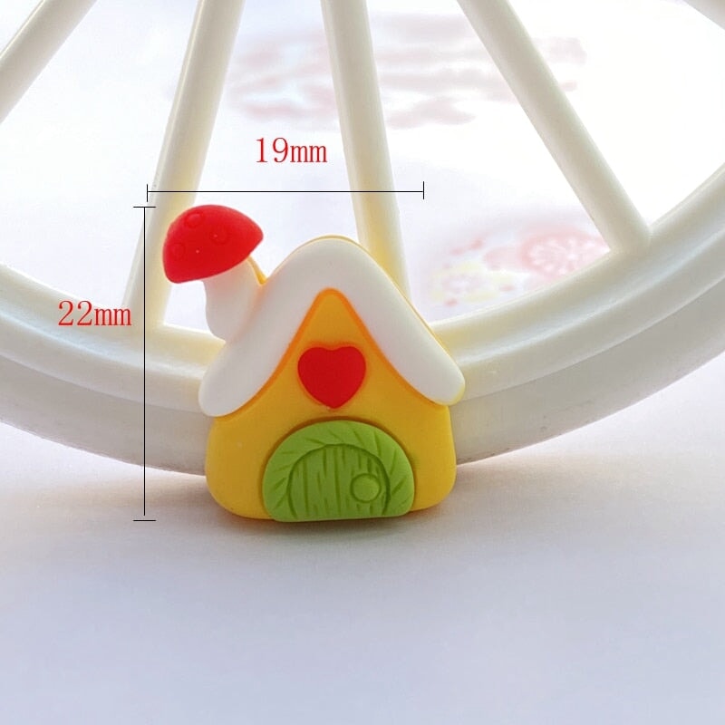 Christmas 12 Piece DIY Resin Decoration Accessories-Kawaii Dream