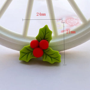 Christmas 12 Piece DIY Resin Decoration Accessories-Kawaii Dream