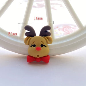 Christmas 12 Piece DIY Resin Decoration Accessories-Kawaii Dream