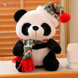 Christmas Santa Panda Plushies-Kawaii Dream