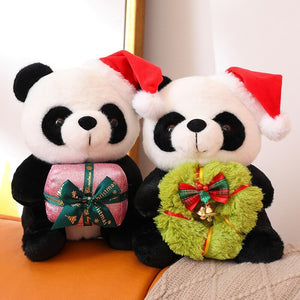 Christmas Santa Panda Plushies-Kawaii Dream