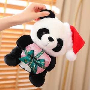 Christmas Santa Panda Plushies-Kawaii Dream