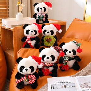 Christmas Santa Panda Plushies-Kawaii Dream