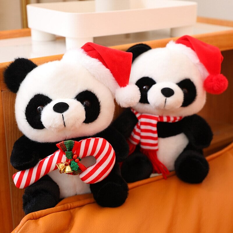Christmas Santa Panda Plushies-Kawaii Dream