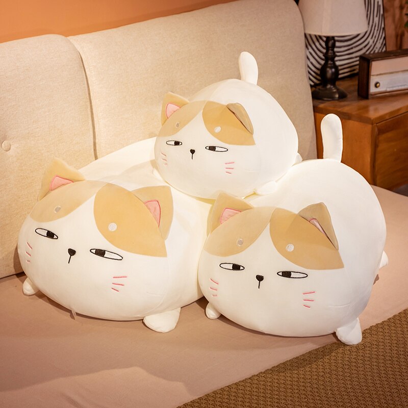Chubby Cat Martha Tabby Kiki Plushie Crew-Kawaii Dream