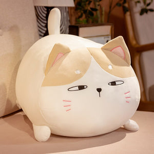 Chubby Cat Martha Tabby Kiki Plushie Crew-Kawaii Dream