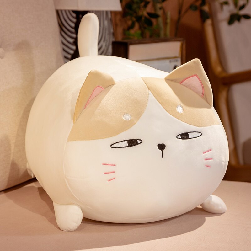 Chubby Cat Martha Tabby Kiki Plushie Crew-Kawaii Dream