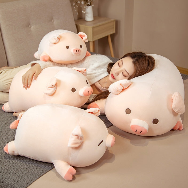Chubby Chonky Pink Piggy Plushies | NEW-Kawaii Dream