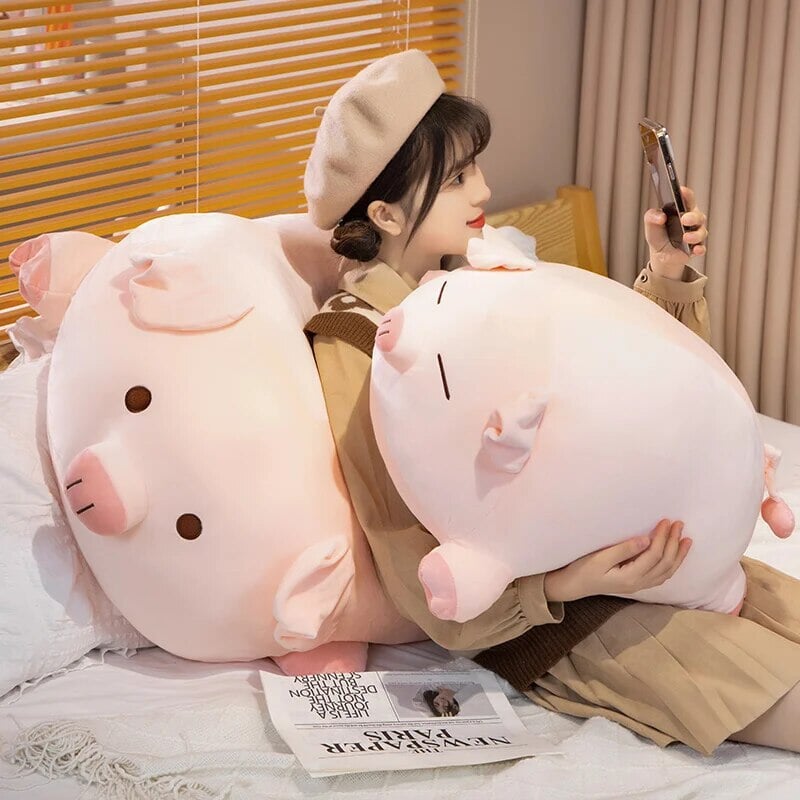 Chubby Chonky Pink Piggy Plushies | NEW-Kawaii Dream