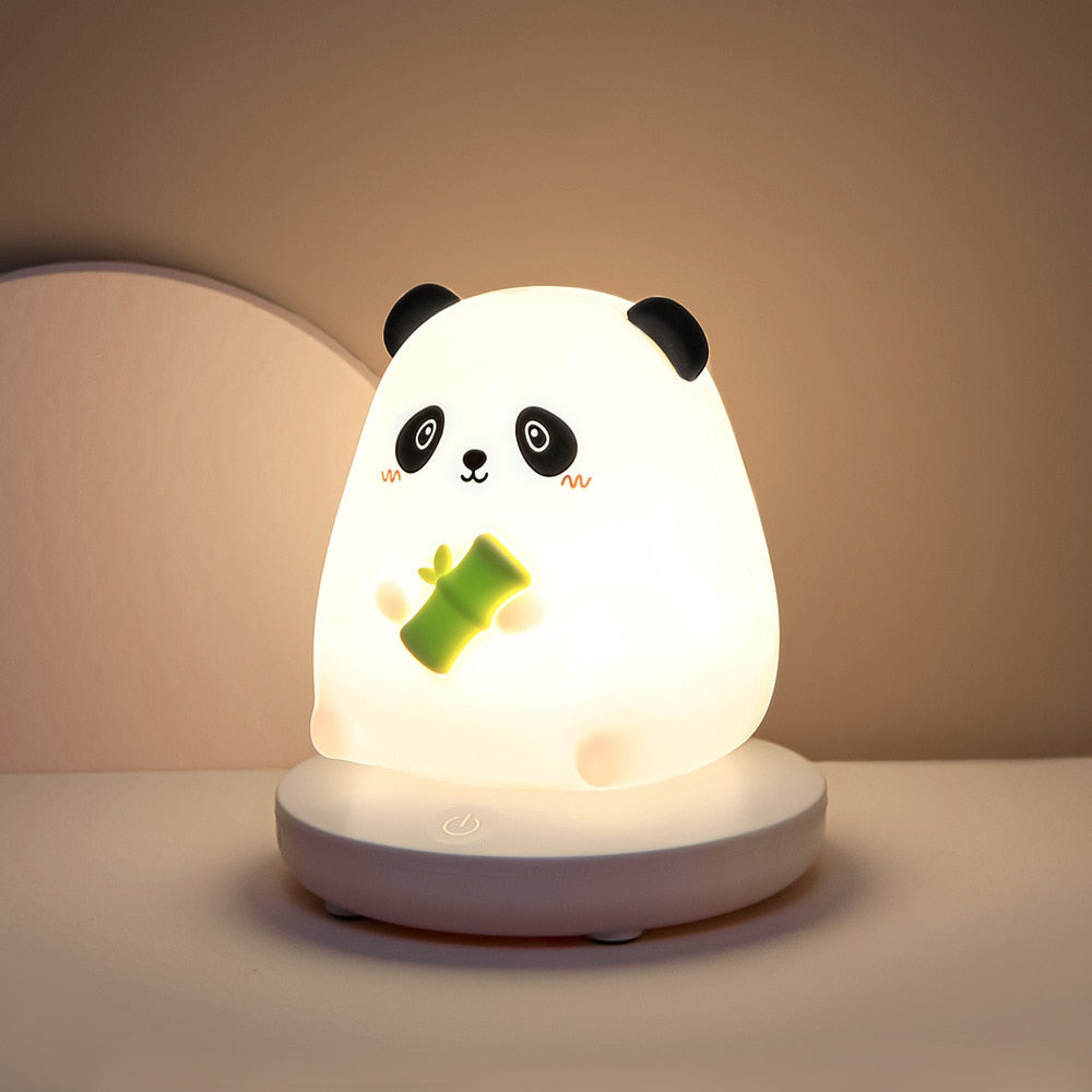 Chubby Kawaii Bunny Panda Pig Tiger LED Night Light Collection-Kawaii Dream