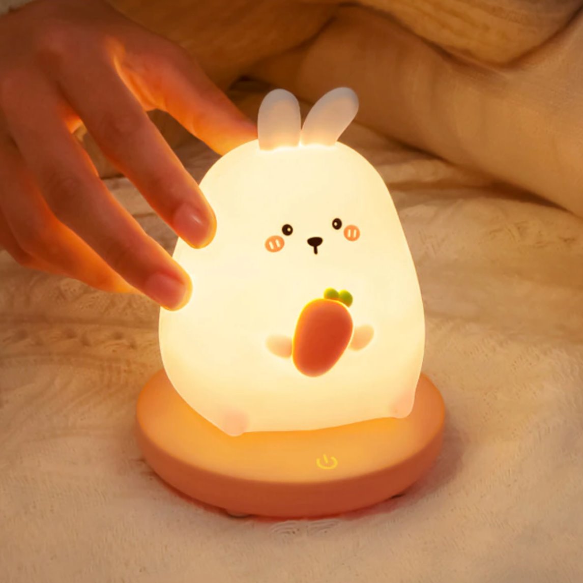 Chubby Kawaii Bunny Panda Pig Tiger LED Night Light Collection-Kawaii Dream