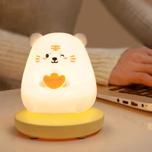 Chubby Kawaii Bunny Panda Pig Tiger LED Night Light Collection-Kawaii Dream