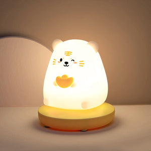 Chubby Kawaii Bunny Panda Pig Tiger LED Night Light Collection-Kawaii Dream