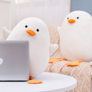 Chubby Kawaii Seagull Plushie-Kawaii Dream