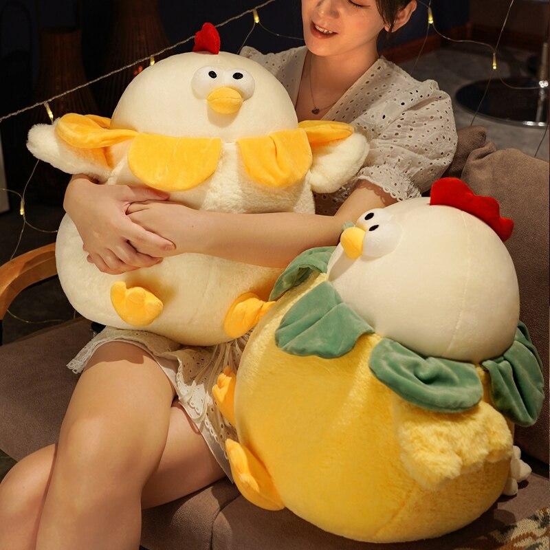 Chubby Round Chicken Plush-Kawaii Dream