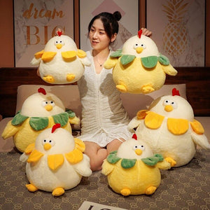 Chubby Round Chicken Plush-Kawaii Dream