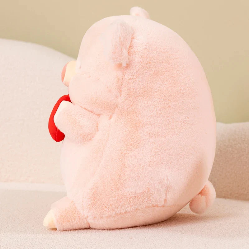 Chunky Love Heart Piggy Plushie-Kawaii Dream