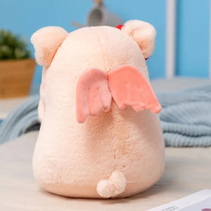 Chunky Love Heart Piggy Plushie-Kawaii Dream