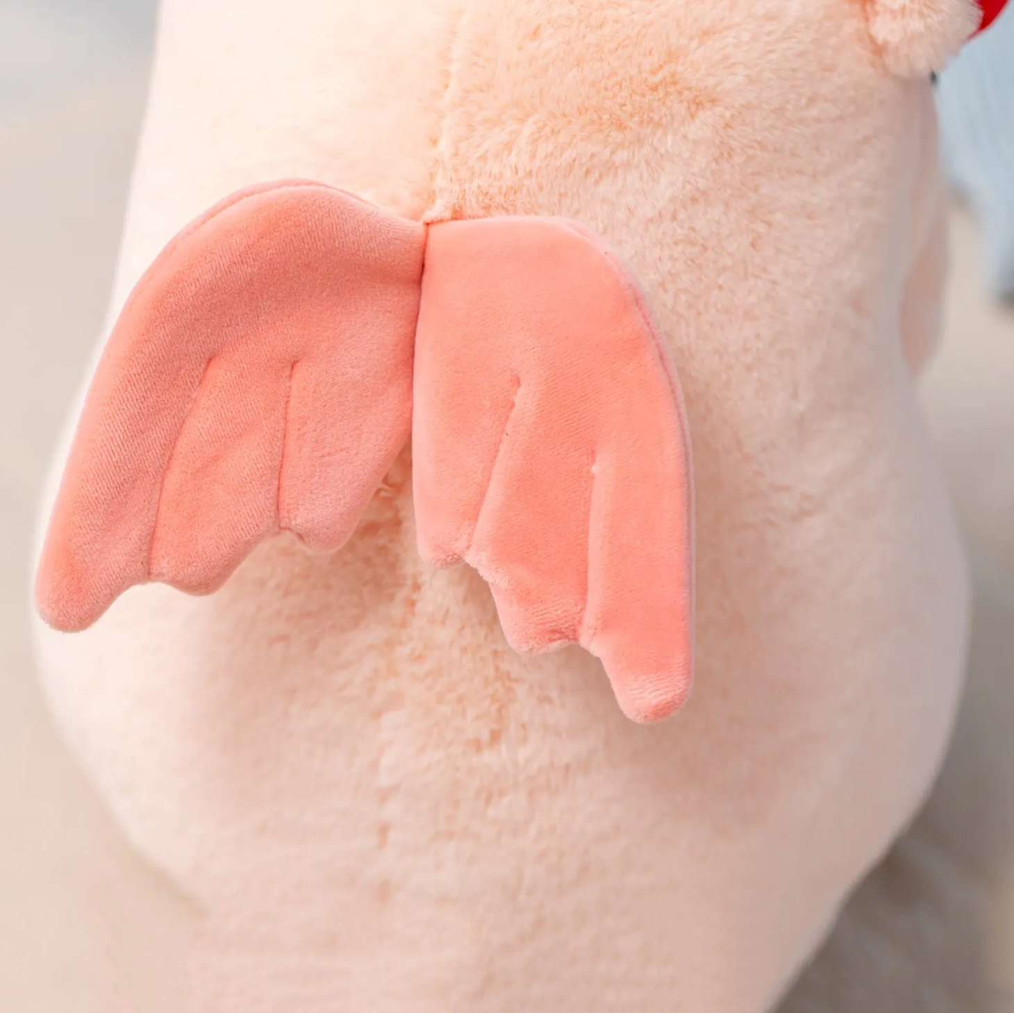 Chunky Love Heart Piggy Plushie-Kawaii Dream