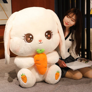 Cinnabun the Cuddly White Bunny Plushie-Kawaii Dream