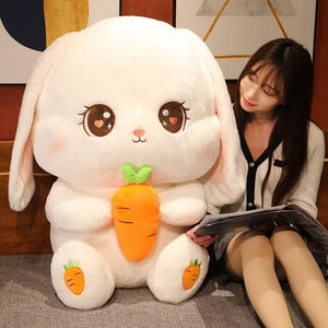 Cinnabun the Cuddly White Bunny Plushie-Kawaii Dream
