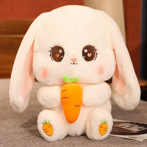 Cinnabun the Cuddly White Bunny Plushie-Kawaii Dream
