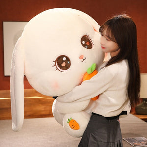 Cinnabun the Cuddly White Bunny Plushie-Kawaii Dream