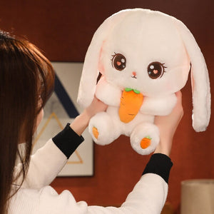 Cinnabun the Cuddly White Bunny Plushie-Kawaii Dream
