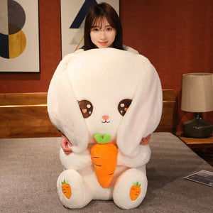 Cinnabun the Cuddly White Bunny Plushie-Kawaii Dream