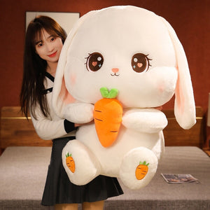 Cinnabun the Cuddly White Bunny Plushie-Kawaii Dream