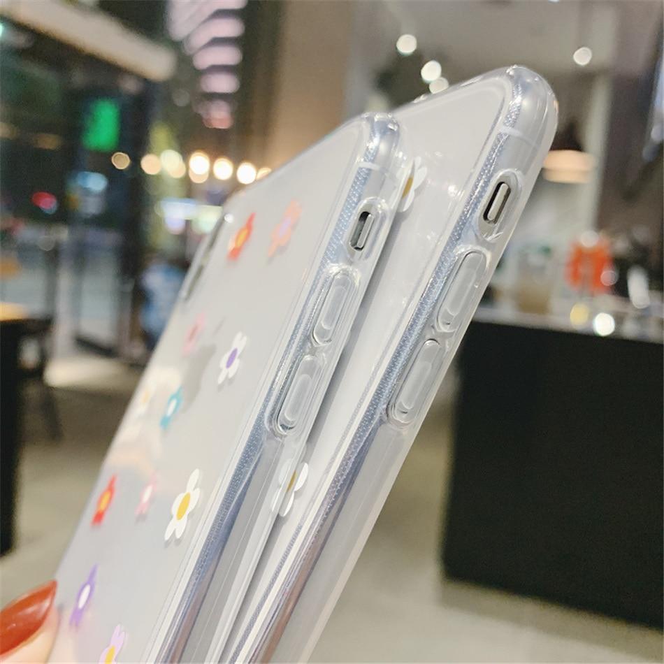 Clear Summer Daisy iPhone Case-Kawaii Dream