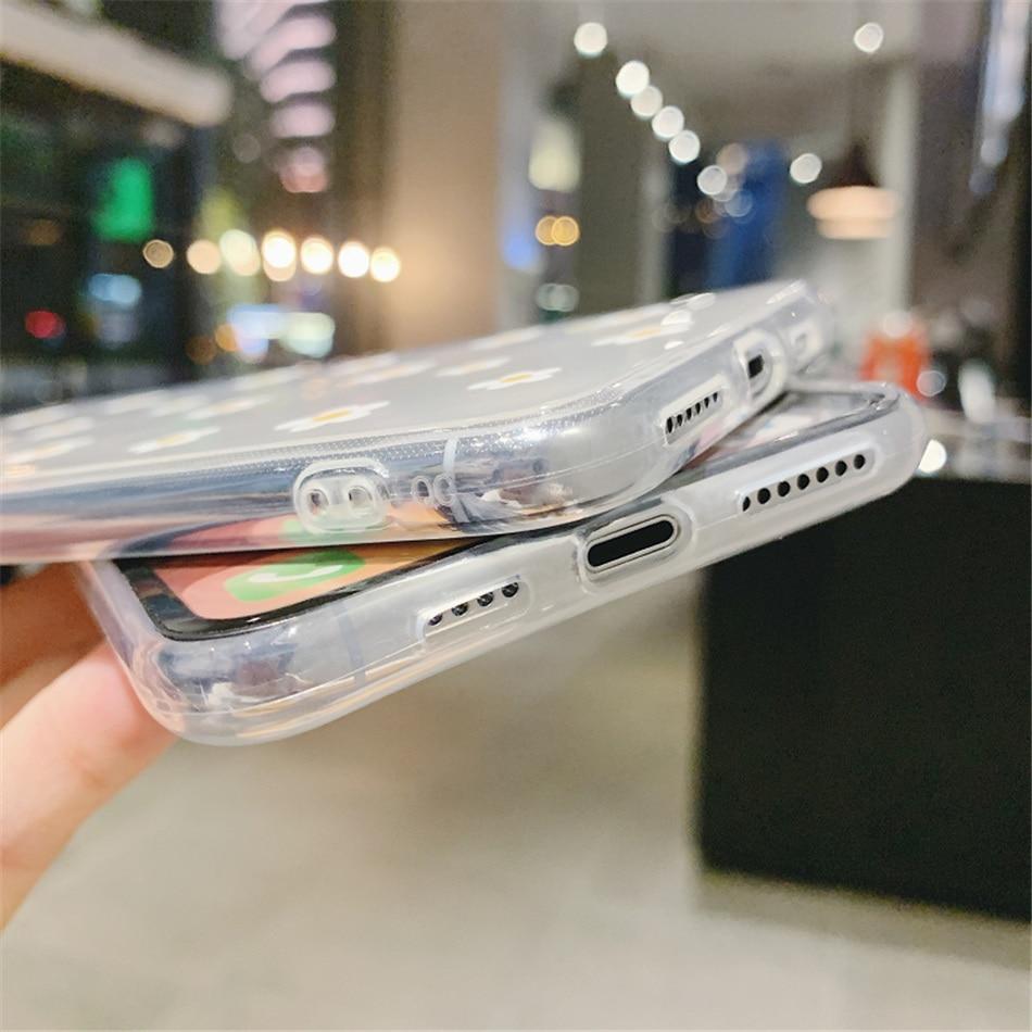Clear Summer Daisy iPhone Case-Kawaii Dream
