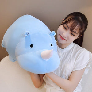 Cleo the Kawaii Chunky Rhino Plush-Kawaii Dream