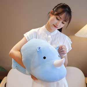 Cleo the Kawaii Chunky Rhino Plush-Kawaii Dream