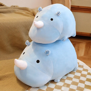 Cleo the Kawaii Chunky Rhino Plush-Kawaii Dream