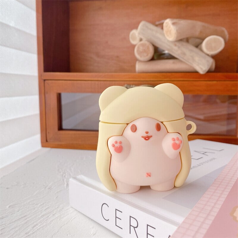 Cloak Bear Airpods Case (1&2&Pro)-Kawaii Dream