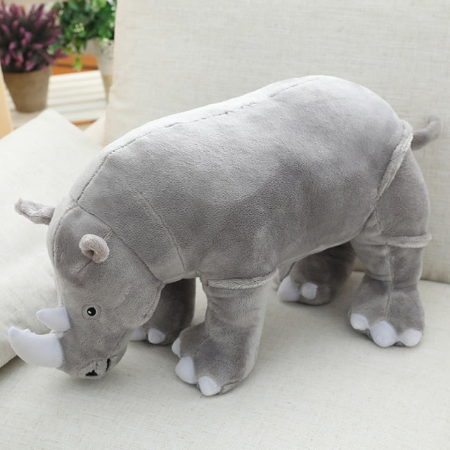 Colorful Cuddly Rhino Plushies-Kawaii Dream