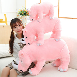Colorful Cuddly Rhino Plushies-Kawaii Dream