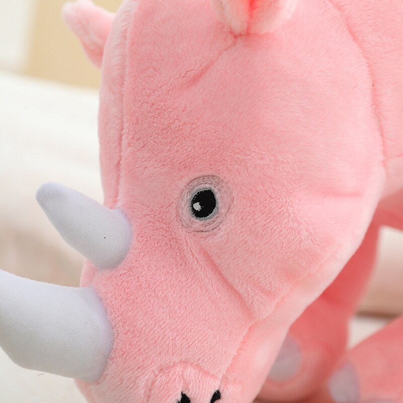 Colorful Cuddly Rhino Plushies-Kawaii Dream