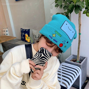 Colourful BMO Robot Beanie Hat-Kawaii Dream