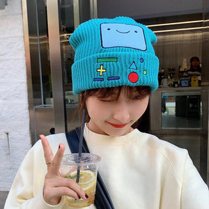Colourful BMO Robot Beanie Hat-Kawaii Dream