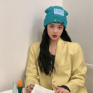 Colourful BMO Robot Beanie Hat-Kawaii Dream